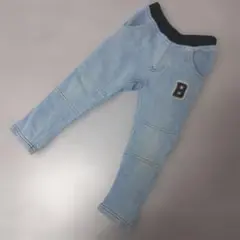 デニム風ライトブルーパンツ