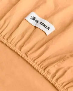 Stussy x Tekla / Apricot fitted sheet