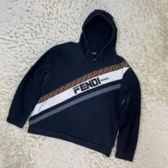 フェンディ　FILA FENDI MANIA フーディパーカー　ブラック　XXLのサムネイル