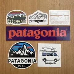 ☆新品☆パタゴニアステッカー　６枚セット　アウトドアステッカー