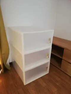 [直接引取希望]無印良品ポリプロピレン衣装ケース×3個セット