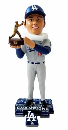 MLB公式世界5000個限定ドジャース ボブルヘッド 3体セット 大谷佐々木