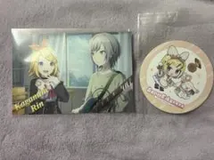 鏡音リン アニメイト特典ポストカード 雪ミク2026 ランダムコースター