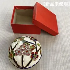京焼 清水焼 蓋物 香合 梅文様 陶器 - メルカリ