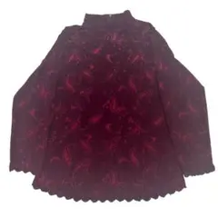 ダンス衣装　トップス　ペイズリー　長袖　レディース　Mサイズ