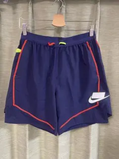 NIKE DRI-FIT ランニングショーツ M ポケット多 ネイビー 軽量