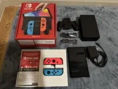【ニンテンドースイッチ（有機ELモデル） ネオンブルー/ ネオンレッド】