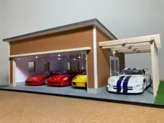 1/64展示40台！可能・モンドリアン・4層式ディスプレーBOX /ネオ