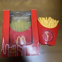 ポテト　時計　ライト　マクドナルド　マンハッタンポテト