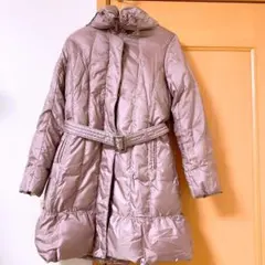 ★美品★マダムジョコンダ ダウン コート 40サイズ くすみパープル