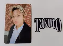 MAZZEL マーゼル TAKUTO タクト トレカ ステッカーセット - メルカリ