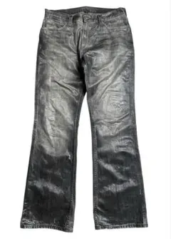remake luster coating flare denim - メルカリ