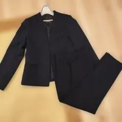 HK WORKS　LONDON ネイビー パンツセットアップ Mサイズ