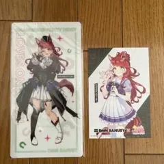 ウマ娘　ラヴズオンリーユー　ミニクリアファイルとポストカード　バヌーシー　非売品