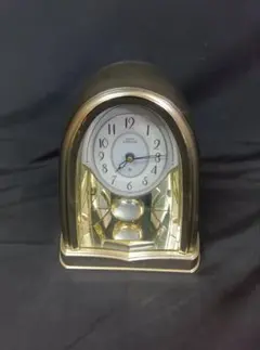 ジャンク）SEIKO 掛時計 KS737G クォーツ式 ゴールドカラー - メルカリ