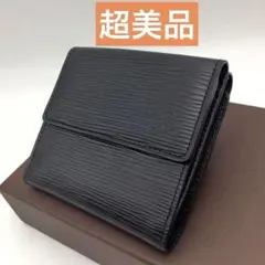 ⑤☆美品♪エピＷホック 折り財布 ブラックカラー 2025年最新】エピ Wホック財布の人気アイテム - メルカリ