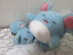 ポケモンセンターオリジナル ぶるぶる…むぎゅ！ぬいぐるみ なきべそルリリ&マリル