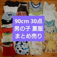 男の子 90cm 夏服 まとめ売り 30点 トップス ズボン