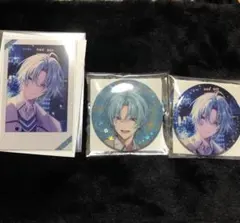 にじさんじ　渚トラウト　缶バッジ・チェキ ウィンターデート2025