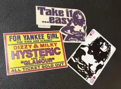 HYSTERIC GLAMOUR Sticker・Trump ■限定50