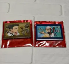 ランダムスクエア缶バッジ 宇髄 悲鳴嶼 2個セット