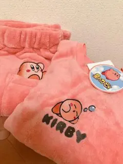 未使用タグ付き　星のカービィ　パジャマ上下セット　フリース　アベイル　しまむら