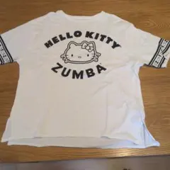 新品☆ZUMBA M/Lサイズ Hello Kitty 半袖 Tシャツ ピンク - メルカリ