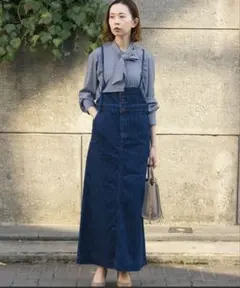 【値下】Wrangler×ROSSO 別注 サロペットスカート デニムサロペット