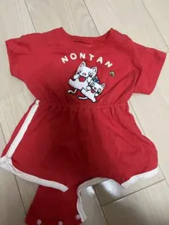 ノンタン　ロンパース　ベビー服　BREEZE