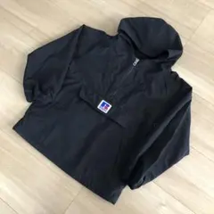 ラッセル　キッズ　アノラック　プルオーバー　ナイロン　ハーフジップ　パーカー