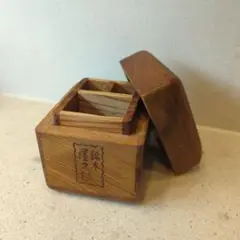 銘木 屋久杉 印鑑入れ 小物入れ