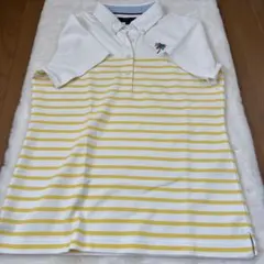 callaway ゴルフウェア　半袖　ボーダー