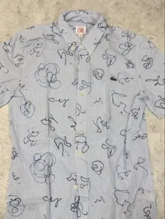 LACOSTE 半袖シャツ US S ブルー