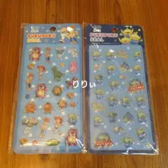 ディズニー プクプクシール トイストーリー エイリアン