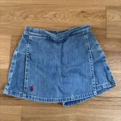 ラルフローレン　デニムスカート　キュロット2T 90センチ