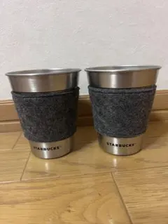 非売品　スターバックス　ステンレス製カップ2個セット