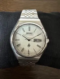 SEIKO KING QUARTZ ステンレス時計