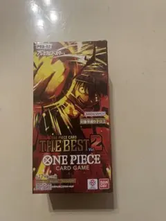 【新品】【テープ付】 ワンピースカード　THEBEST2 1BOX