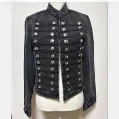 ナポレオンジャケット 新品　デニム ブラック