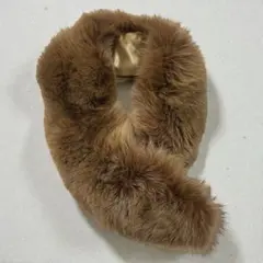 SAGA FOX /フォックスファー ティペット マフラー ブラウン 小さめ