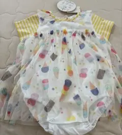 perky ベビー ロンパース アイス柄 70cmのサムネイル