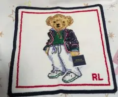 ポロラルフローレン シュニールハンカチ ポロベアハンカチ