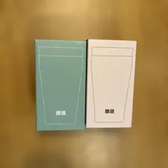 ユニクロ感謝祭　ステンレスボトル　2個セット　グリーン　ピンク ノベルティ