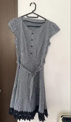 ギンガムチェック ワンピース tocco