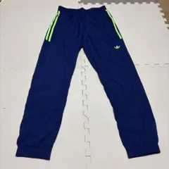 美品　adidas アディダス ネオンカラーライン ナイロン トラックパンツのサムネイル