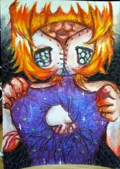 手描きイラスト 萌え絵