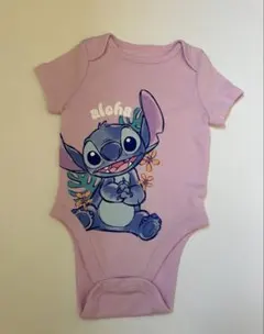 【新品未使用】Disney スティッチロンパース サイズ 70