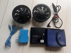 空調作業服用 ファンバッテリーセット 43V超高出力 30000mAh - メルカリ
