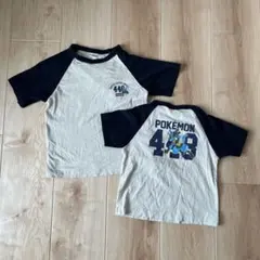 GU ポケモン ルカリオ Tシャツ 2枚セット　130.110セット