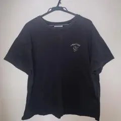 OLIVE des OLIVE ロゴプリント Tシャツ ブラックのサムネイル
